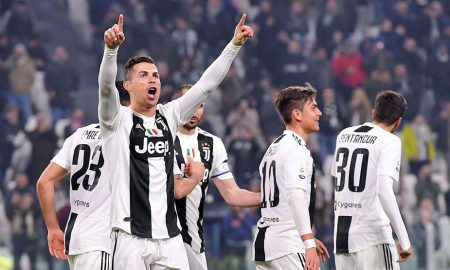 Cristiano anotó en la goleada de Juventus, que sigue puntero