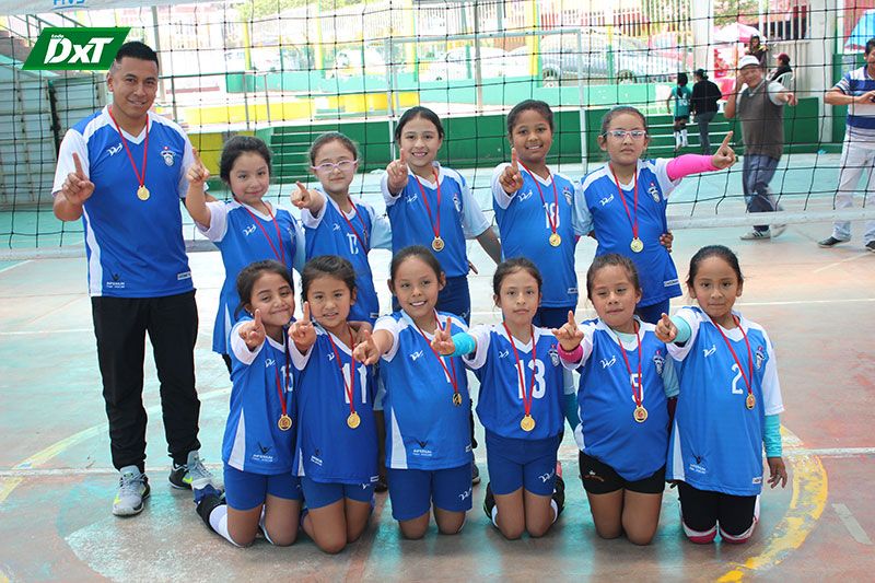 Molivóleibol logra la de oro en la sub-8 del Campeonato Extraordinario