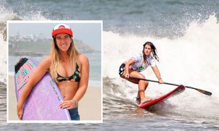 Peruana Brissa Málaga gana el título del Sydney Paddle Surfing de Australia