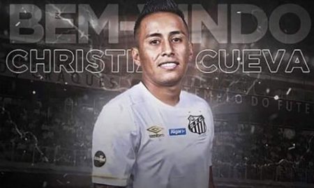 Peruano Christian Cueva cierra contrato con el Santos FC de Brasil