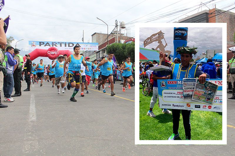 Conoce a los ganadores de la Maratón Virgen de la Candelaria en Cayma