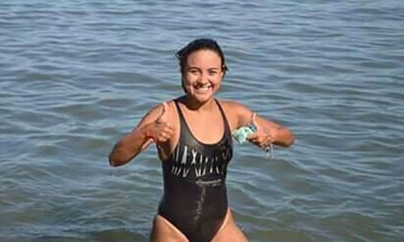 Puno: Nadadora brasileña Patricia Farias Falcao cruzará el lago Titicaca