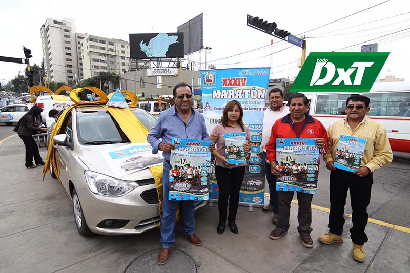 Reconocerán rutas de la maratón Virgen de la Candelaria en Cayma