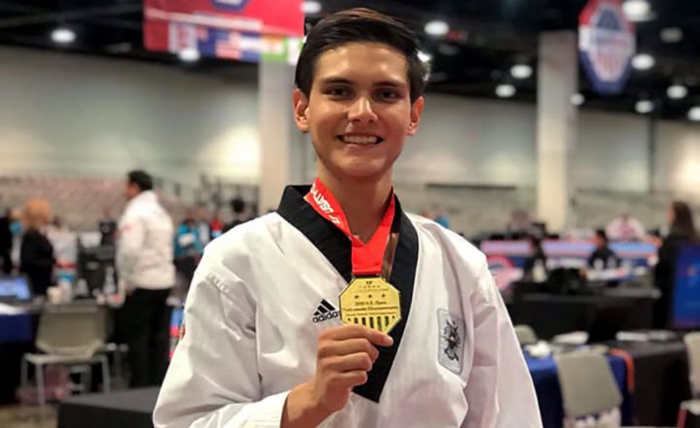 U.S. Open de Taekwondo: Hugo del Castillo consigue una medalla de oro