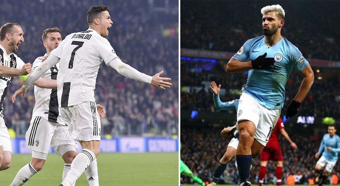 Champions League: Juventus y Manchester City pasan a cuartos de final