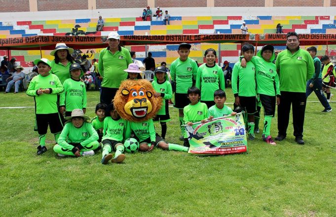 Sporting Hunter demostró talento sobre el gramado de juego.