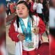 Nadadora arequipeña trae medalla de Juegos Mundiales de Abu Dhabi