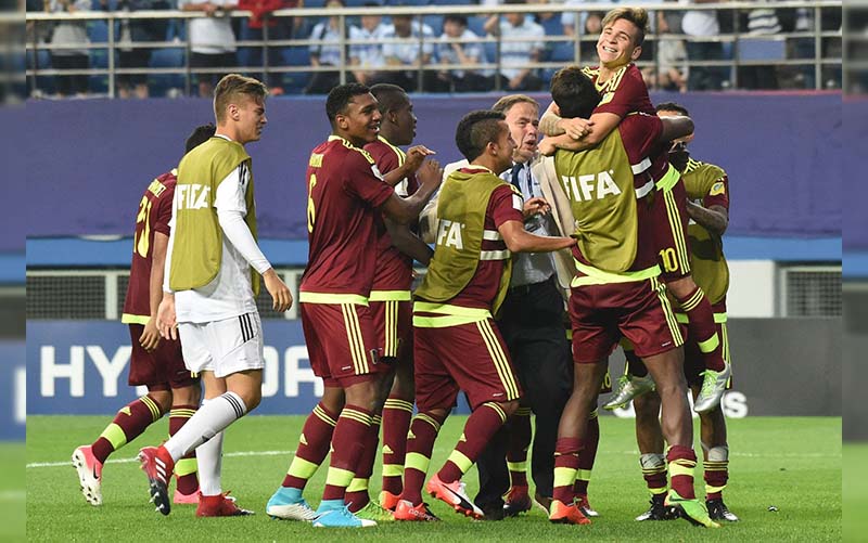 Venezuela venció por 3 goles a 1 a la selección de Argentina en partido amistoso