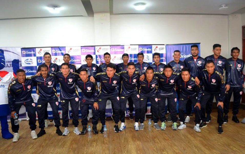 Los jugadores que fueron presentados ayer en la conferencia de prensa.