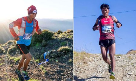 Deportistas arequipeños Miguel Huaycho y José Quispe.
