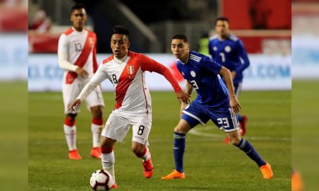 Selección peruana de fútbol se prepara para la Copa América de Brasil.