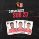 La Selección puede llamar a tres jugadores mayores.