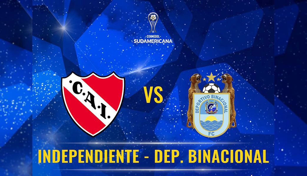 Binacional hoy juega contra Independiente