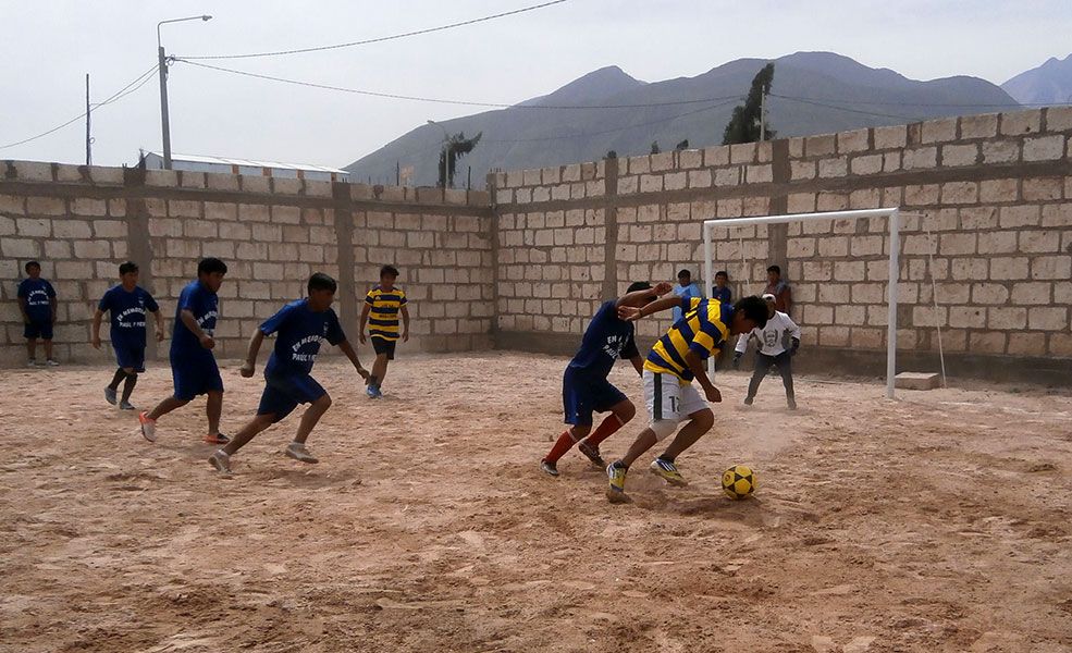 Residentes santarrosinos tuvieron su jornada deportiva en el Cono Norte