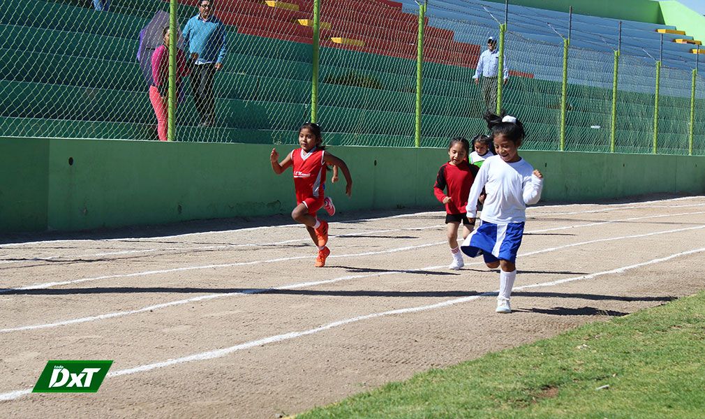 Copa Nené premió a los estudiantes de 5 años más veloces en la competencia de atletismo