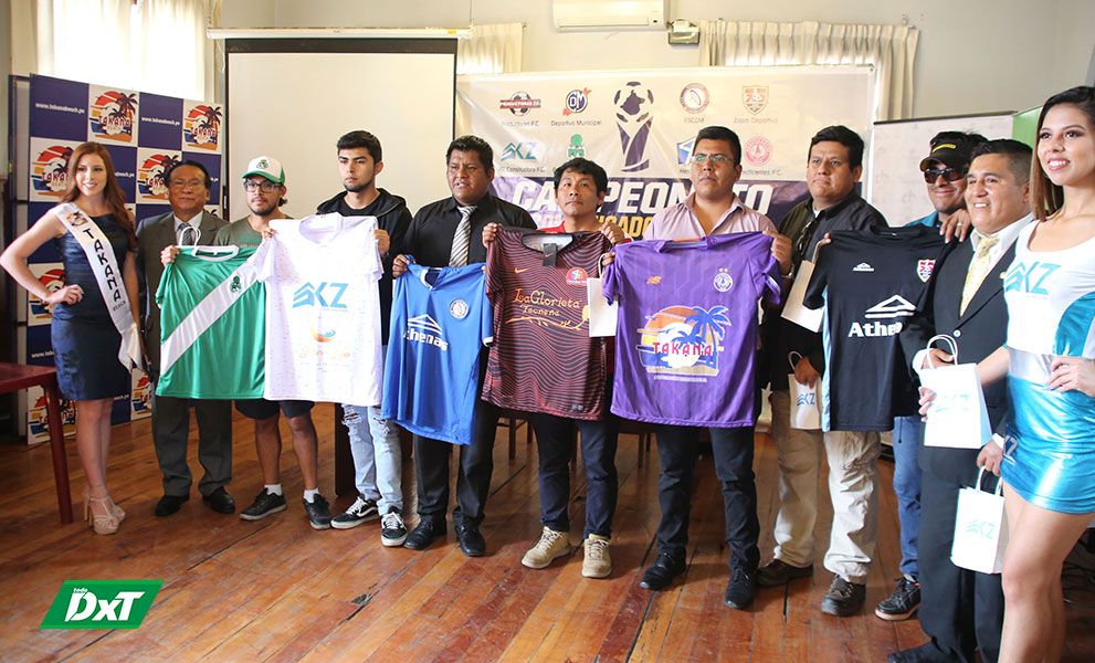Los delegados de los equipos participaron de la presentación del tradicional torneo.