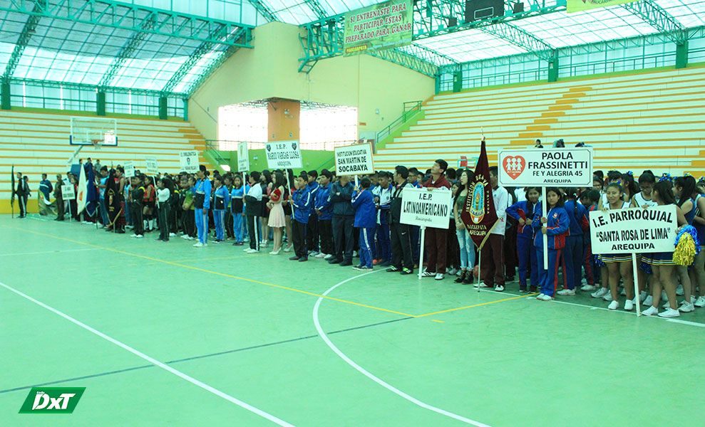Se inauguró etapa interdistrital de Juegos Deportivos Escolares en la Ugel Sur