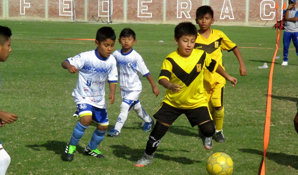 Torneo de menores tendrá partidos en cinco categorías.