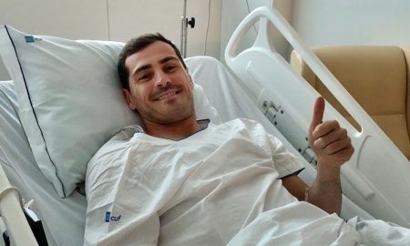 Iker Casillas tras sufrir un infarto: “Todo controlado por aquí”