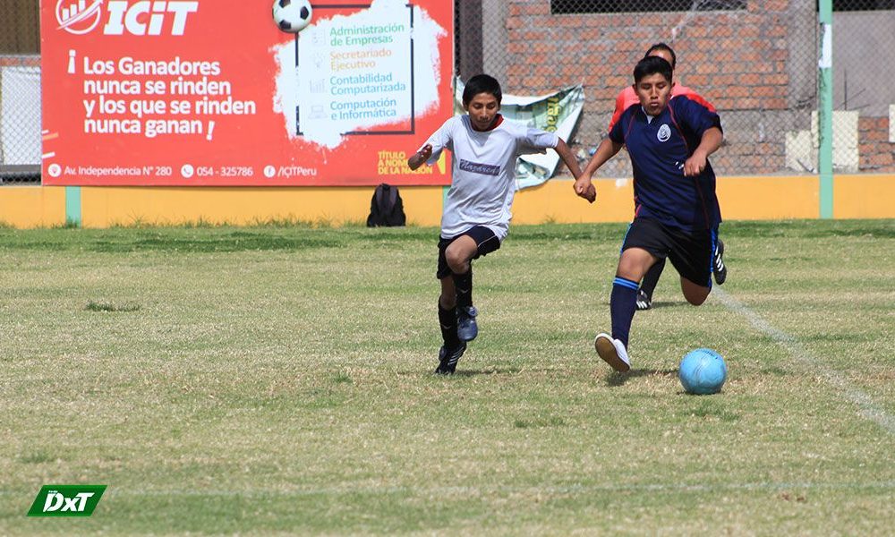 Se jugó la penúltima fecha en el fútbol varones de los Juegos Escolares de Paucarpata