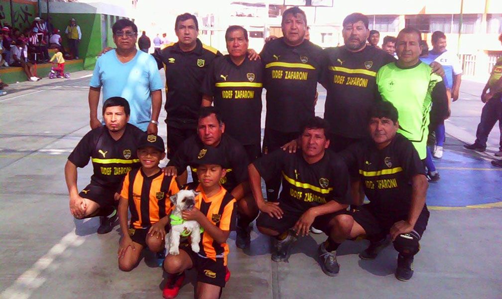 Torneo de fulbito máster en Jorge Chávez fue de candela