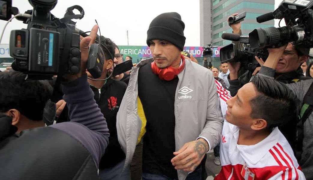 Guerrero a su llegada a Lima: "Estoy ilusionado con hacer una buena Copa América”