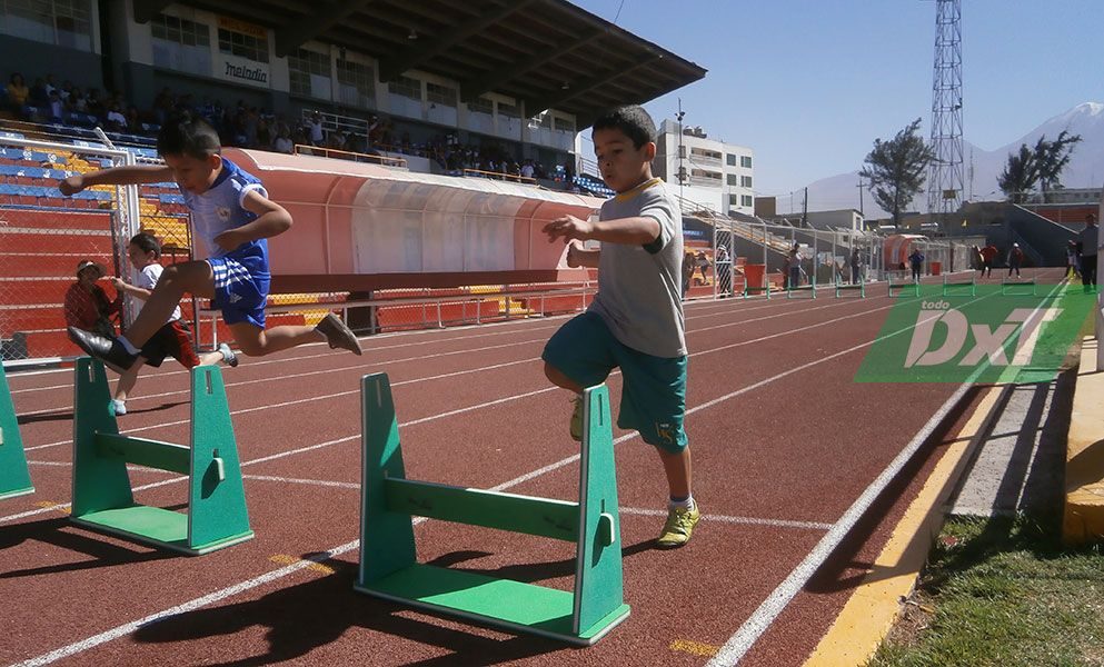 Juegos escolares: Así fue la primera fecha de atletismo de primaria