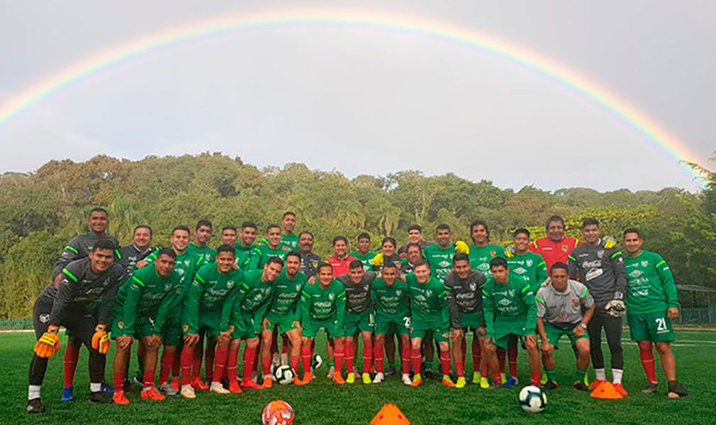 Bolivia ya está en Brasil para Copa América