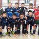 El equipo campeón de futsal en la categoría C.