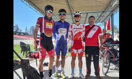 El ballet characato: Pupilos del mítico Hernán Llerena. Alonso Gamero, César Gárate, André Gonzales y el técnico Alberto Cabrera. Sangre mistiana en ciclismo.