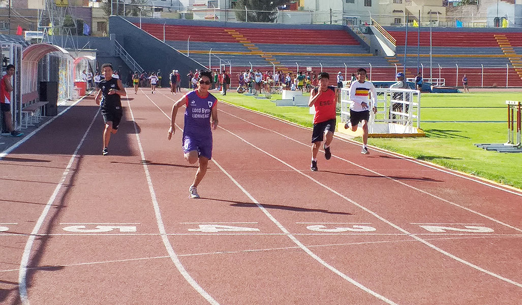 Juegos Codecoa: 27 colegios participan en el torneo de atletismo