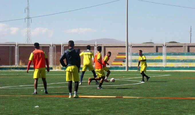 Entrenamientos matutinos fueron en Caracoto.