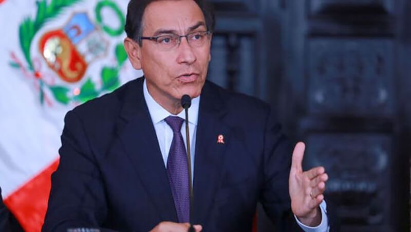 El presidente vizcarra felicitó a la selección peruana de fútbol