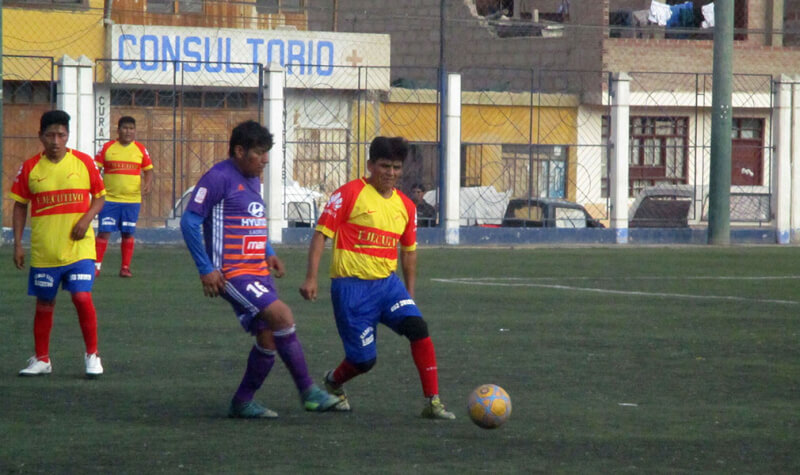 Buenos partidos por el torneo de Taxigol en Tacna