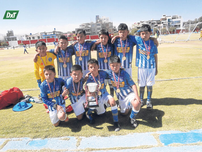 Atletico Madrid de Arequipa tuvo una destacada participación.