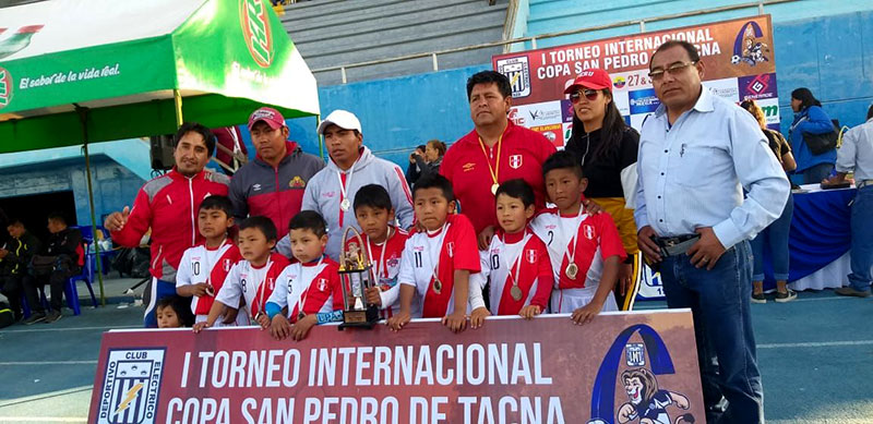 Semillero. Club calcetero destaca en la Copa San Pedro