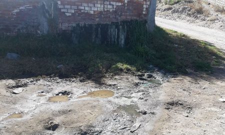Arequipa: Aguas negras del complejo deportivo de Cerro Juli contaminan campos agrícolas