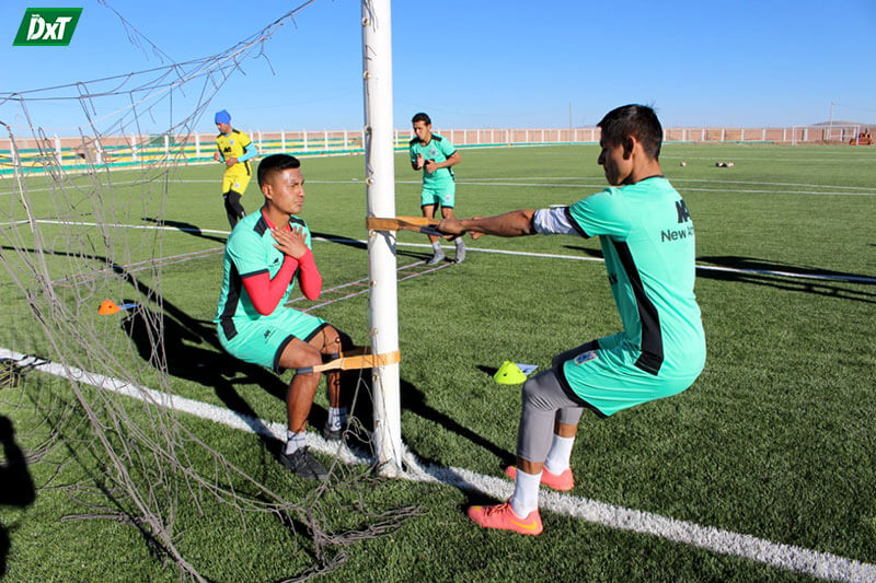 a la cancha. El Poderoso del Sur comienza a planificar partido de este sábado ante Cantolao