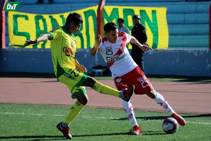 DEPARTAMENTAL. Ugarte iguala 1-1 con Credicoop en el estadio Torres Belón