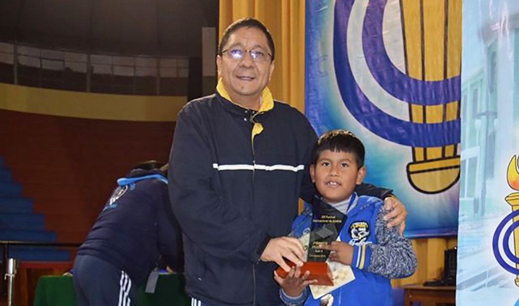 Mathías Mendoza Huanchi ocupó primer lugar en sub-8.