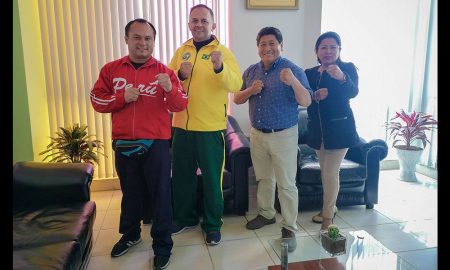 Organizadores de torneo se reunieron con alcalde de Pocollay.