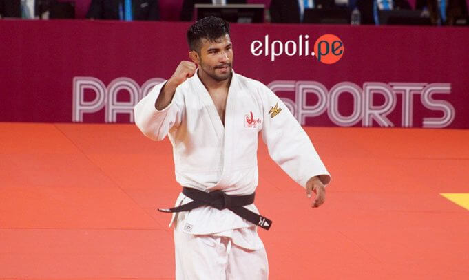 Alonso Wong, plata en judo.