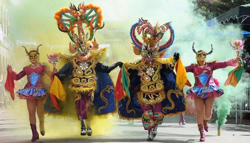 El principal carnaval de Bolivia será promocionado en la Copa Libertadores