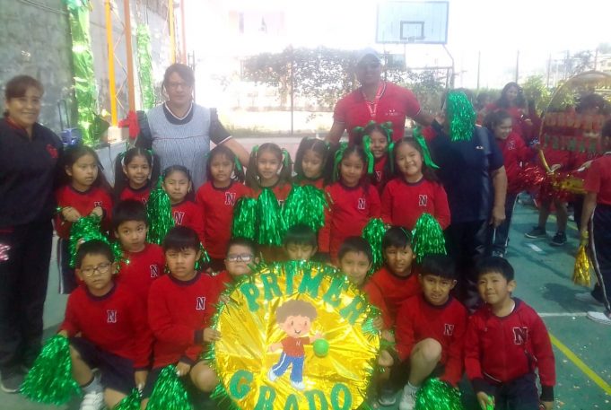 Primer grado de primaria tuvo buena presentación.