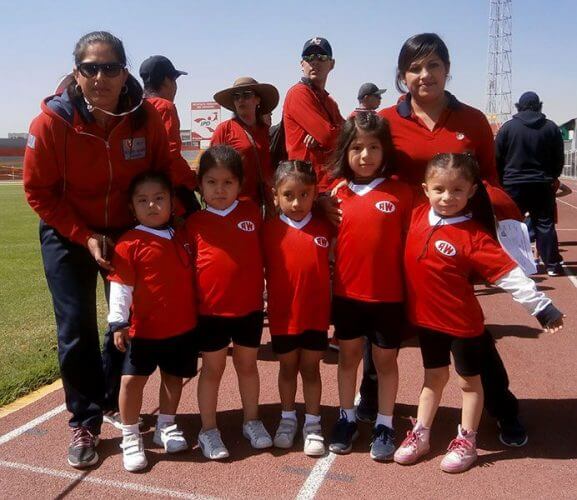 Buena actuación de las niñas del Alfred Werner.