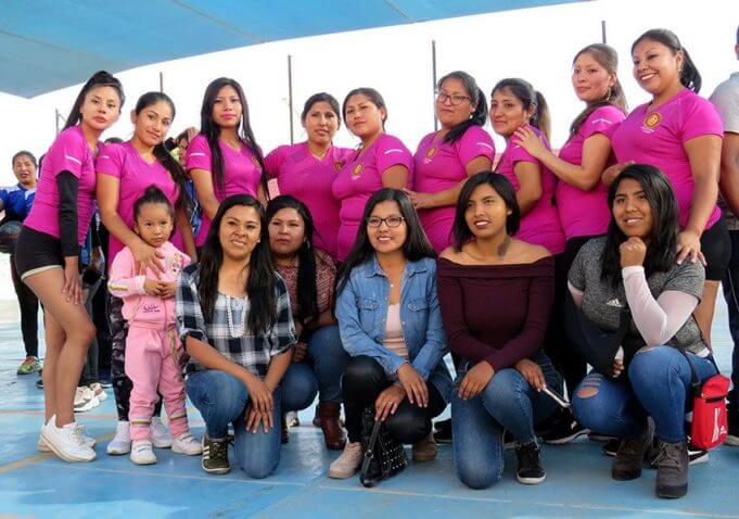 Las chicas de la promoción 2008 con buen talento.