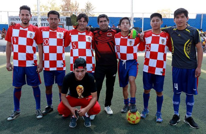 Cuadro de Grupo Matizados que jugó un buen partido y sumó tres puntos. 