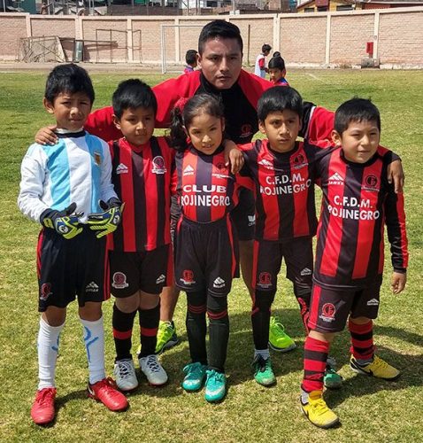 El C.F.M. Rojinegro presente en la categoría sub-7.