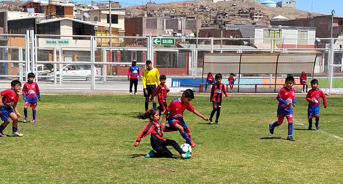 Gran esfuerzo de los niños