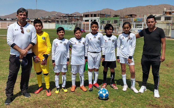 Los niños de la sub-12 del Club Gran Sociedad.